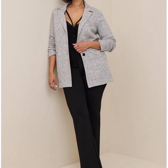 TORRID Studio Double Knit Boyfriend Blazer - Picture 8 of 8
